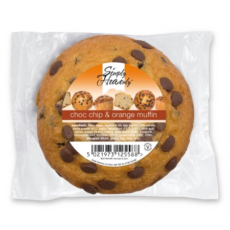 Simply Heavenly Muffin Choc Chip 24 x 120g